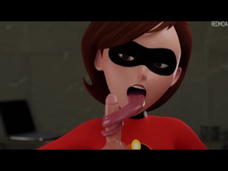 helen parr - blowjob (the incredibles sex)