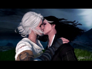 the kiss (the witcher sex)
