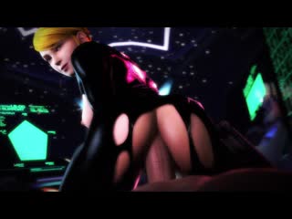 samus aran - poll animation (metroid sex)