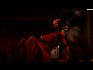 guro bow brainfuck (6 angles) (resident evil sex)
