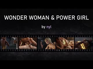 wonder woman and power girl