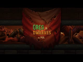 orcs vs dwarves (warcraft sex)