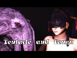 tentacle and tengu (dead or alive sex)